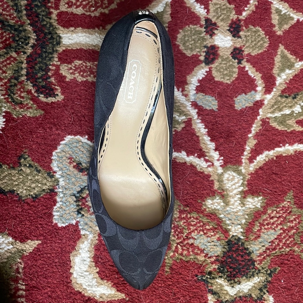 Coach heels, size 10